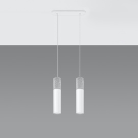 Hängeleuchte BORGIO 2 weiß