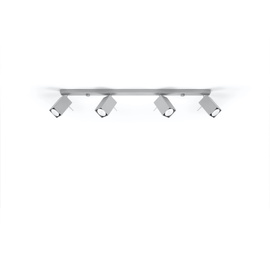 Deckenleuchte MERIDA 4L grau