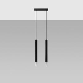 Hängeleuchte WEZYR 2 schwarz