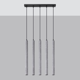 Pendelleuchten PASTELO 5L beton