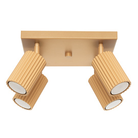 Plafond KARBON 4 golden