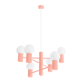 Kronleuchter HALO 6 apricot