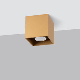 Deckenleuchte QUAD 1 golden