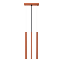 Pendelleuchte PASTELO 3 roter Ocker