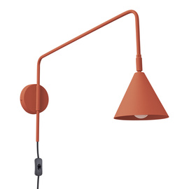 Wandleuchte NOX roter Ocker