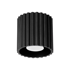 Plafond AURA 1 schwarz GU10