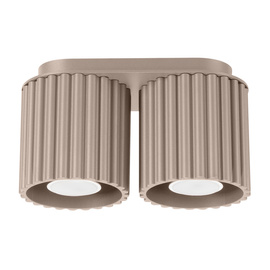 Plafond AURA 2 taupe GU10