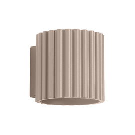 Wandleuchte AURA taupe G9