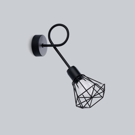 Wandleuchte ARTEMIS 1S schwarz