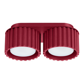 Plafond AURA 2 burgunderrot Gx53