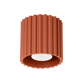 Plafond AURA 1 roter Ocker GU10