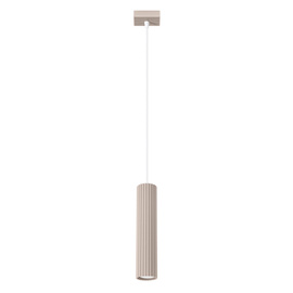 Pendelleuchte KARBON 1 taupe