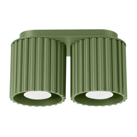 Plafond AURA 2 olivgrün GU10
