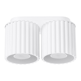 Plafond AURA 2 weiß GU10