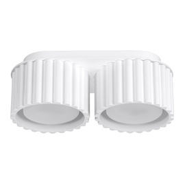 Plafond AURA 2 weiß Gx53