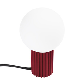 Tischlampe HALO burgunderrot