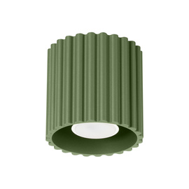 Plafond AURA 1 olivgrün GU10