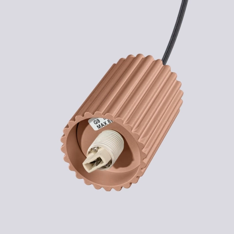 Pendelleuchte HALO 3P mokka