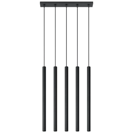 Hängeleuchte PASTELO 5 schwarz