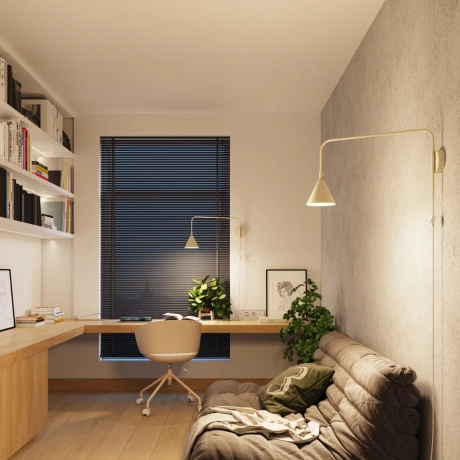 Wandleuchte NOX beige