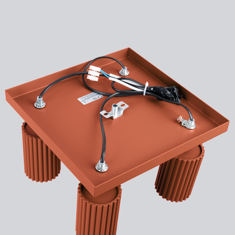 Plafond KARBON 4 roter Ocker