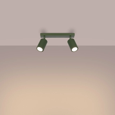 Plafond KARBON 2 olivgrün