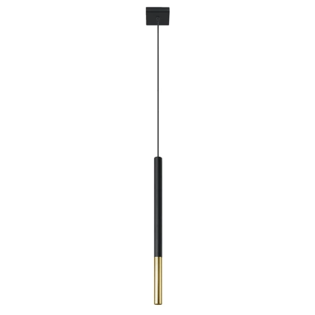 Hängeleuchte MOZAICA 1 schwarz/gold