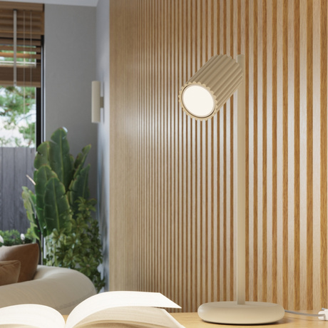 Wandleuchte KARBON 30 beige