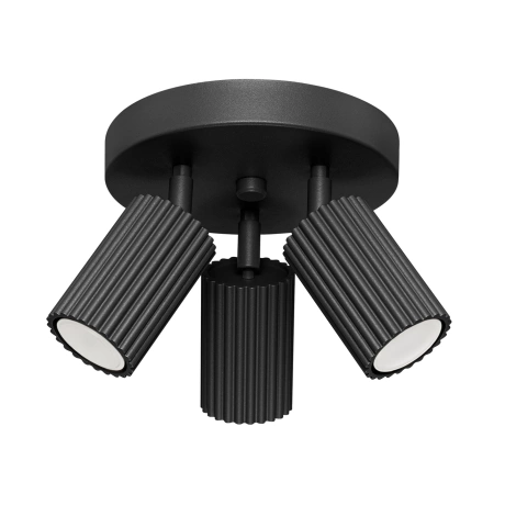 Plafond KARBON 3P schwarz