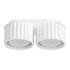 Plafond AURA 2 weiß Gx53