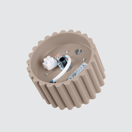 Plafond AURA 1 taupe Gx53