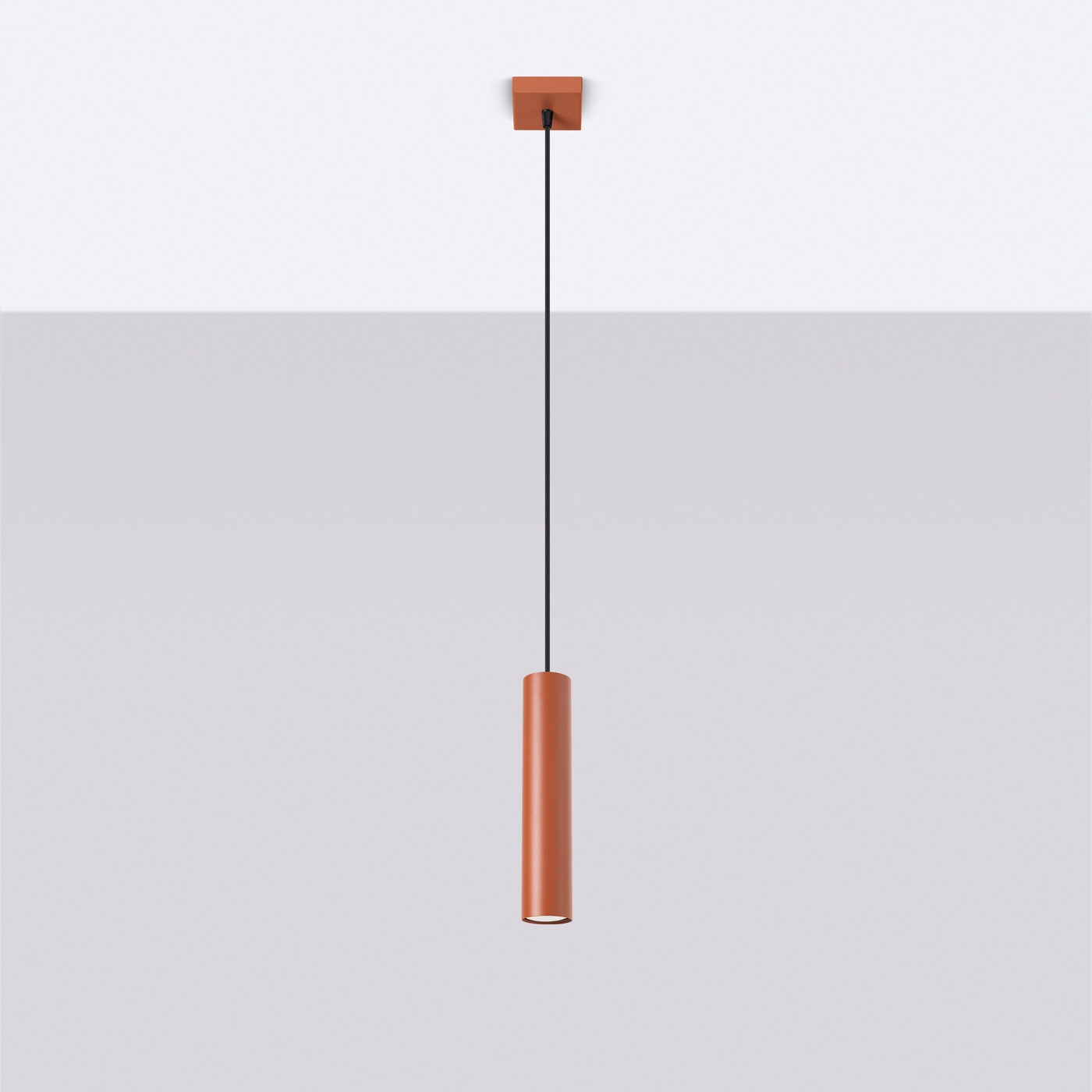 Pendelleuchte LAGOS 1 roter Ocker