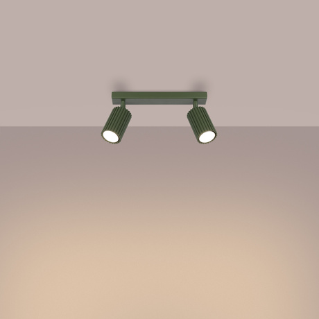 Plafond KARBON 2 olivgrün