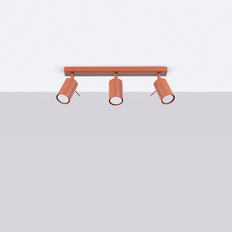 Plafond RING 3L roter Ocker