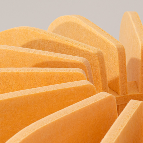 Stehleuchte MULA 45 gelb