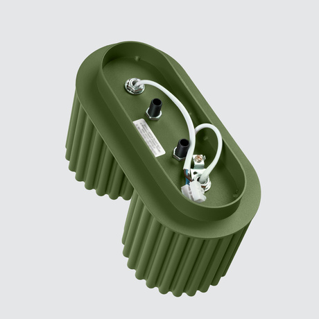 Plafond AURA 2 olivgrün GU10