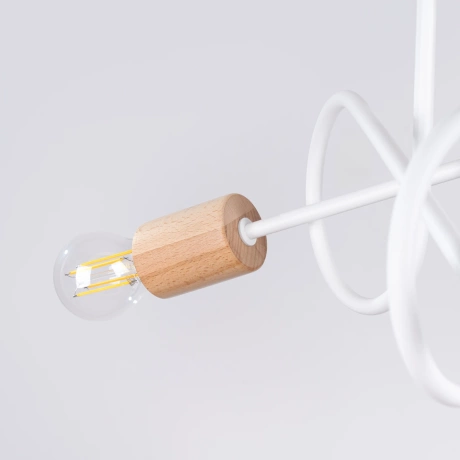 Kronleuchter EMBER 3 Weiß