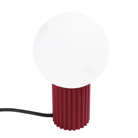 Tischlampe HALO burgunderrot