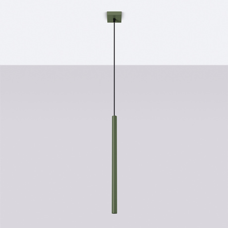Pendelleuchte PASTELO 1 olivgrün