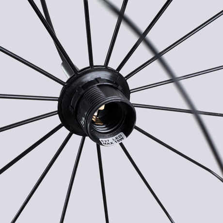 Pendelleuchte SKAAR schwarz