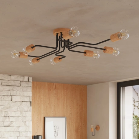 Wandlampe TIMBO schwarz