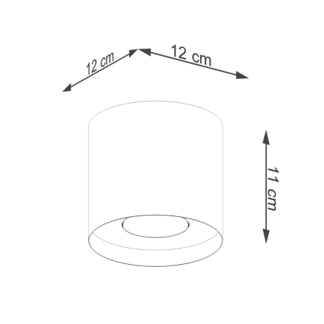 Deckenleuchte MIKA golden