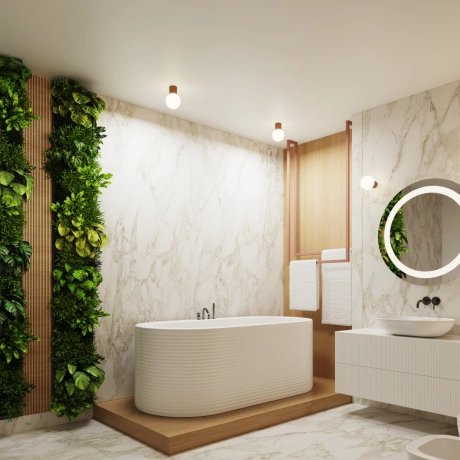 Wandleuchte HALO mokka IP44