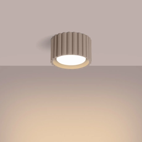 Plafond AURA 1 taupe Gx53