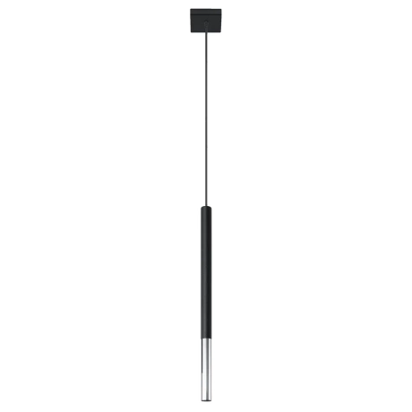 Hängeleuchte MOZAICA 1 schwarz/chrom