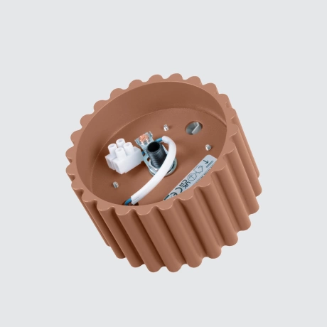 Plafond AURA 1 mokka Gx53