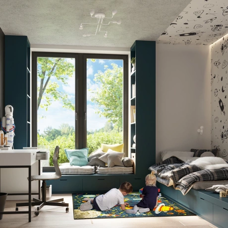 Kronleuchter VECTOR 8 weiß