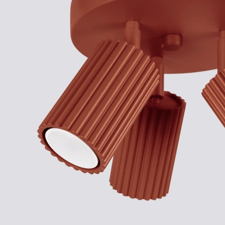 Plafond KARBON 3P roter Ocker