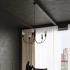 Kronleuchter PICCOLO 5 schwarz