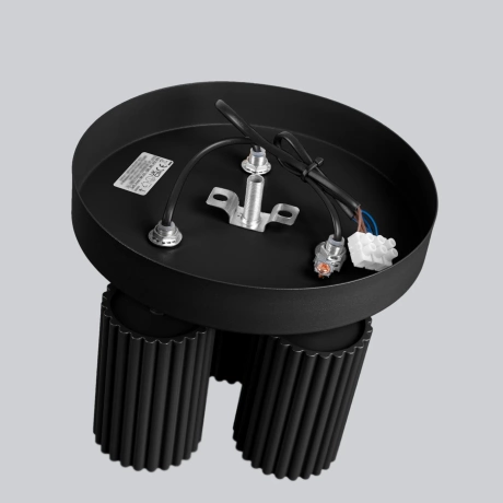 Plafond KARBON 3P schwarz